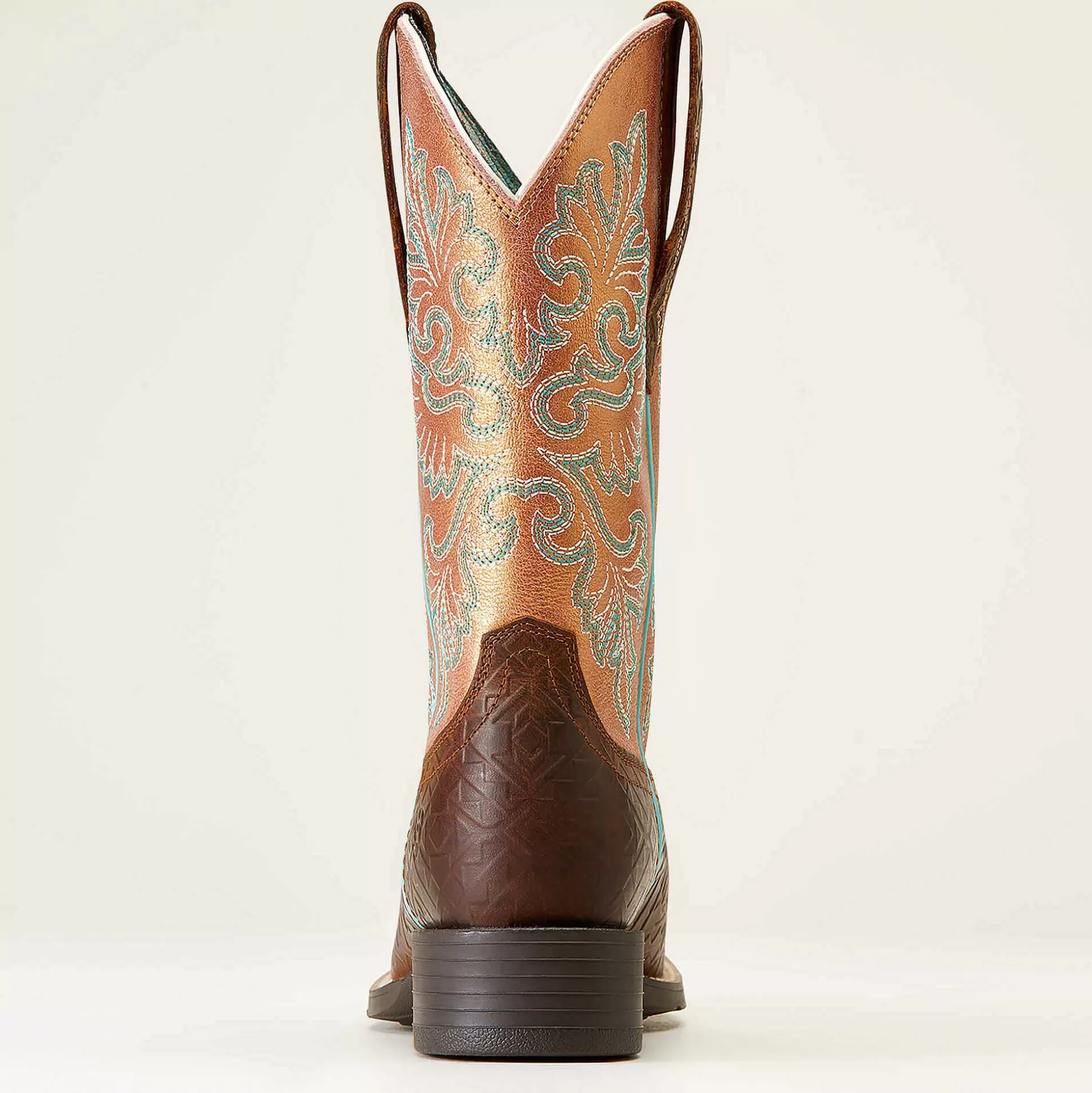 ariat Western Boots*Round Up Wide Square Toe Stretchfit Western Boot