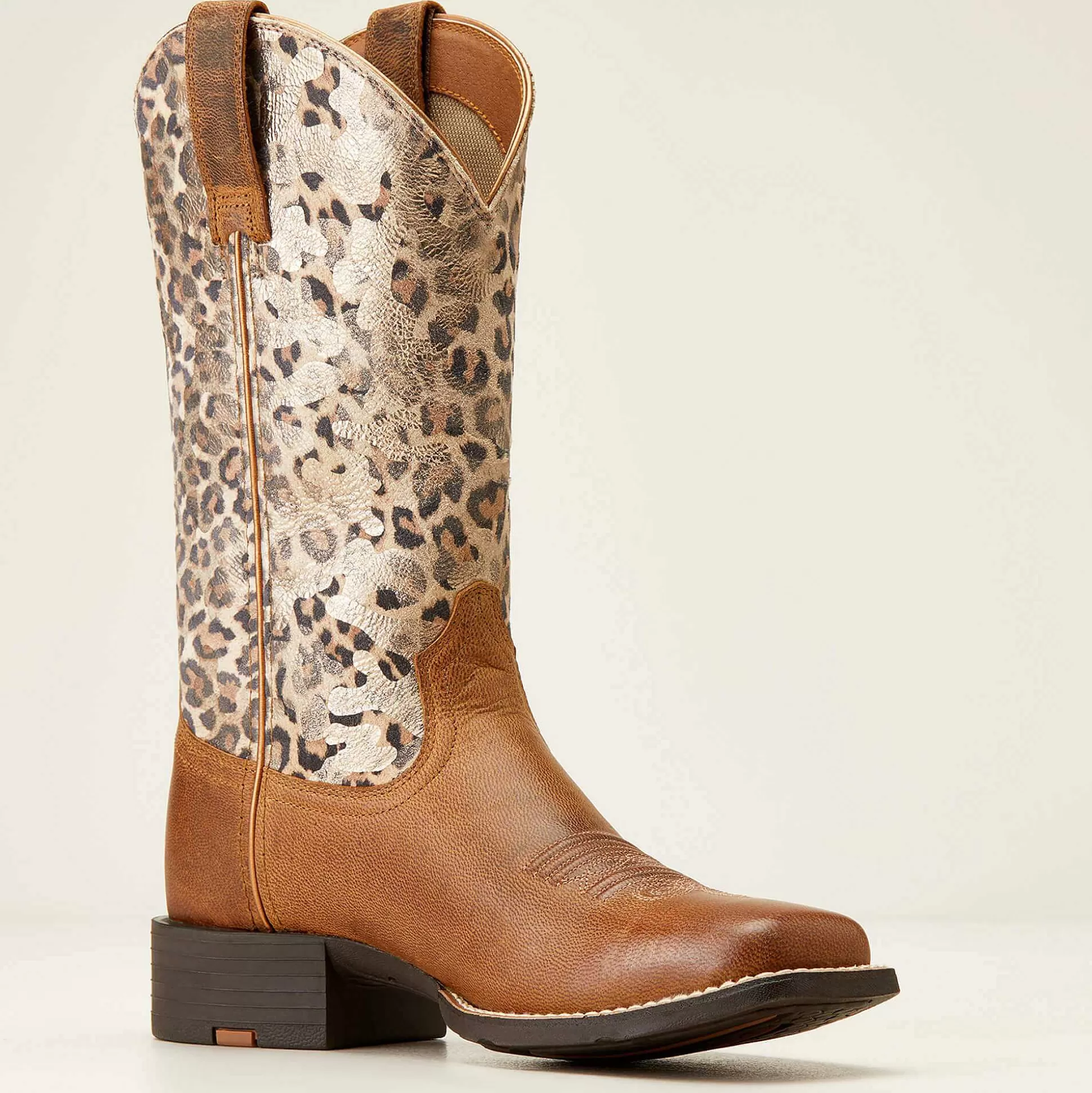 ariat Western Boots*Round Up Wide Square Toe Western Boot