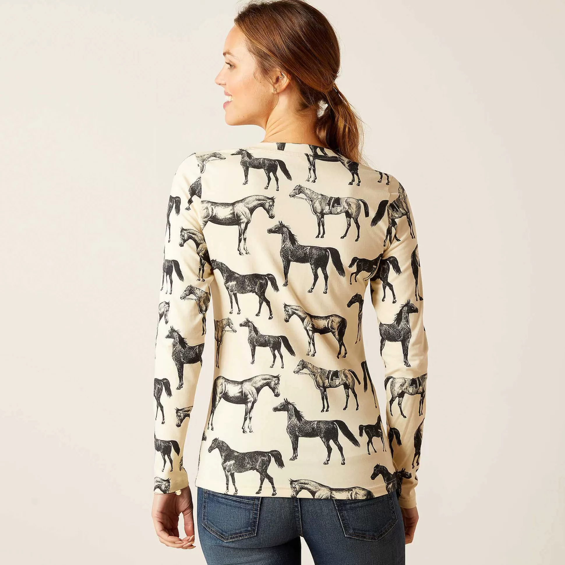ariat T-Shirts & Tops*Sepia Equine T-Shirt