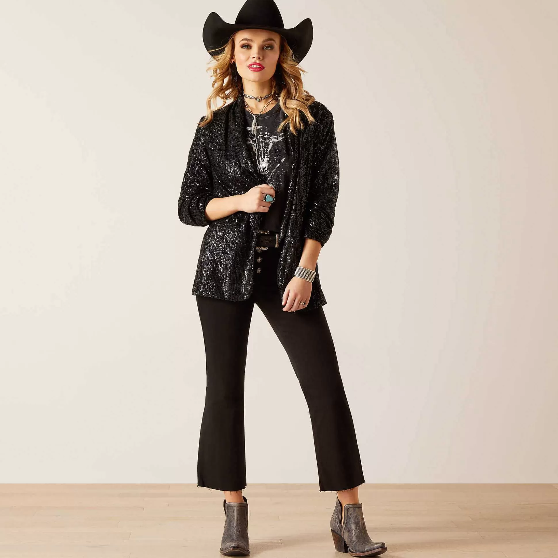 ariat Jackets & Vests*Sequin Blazer