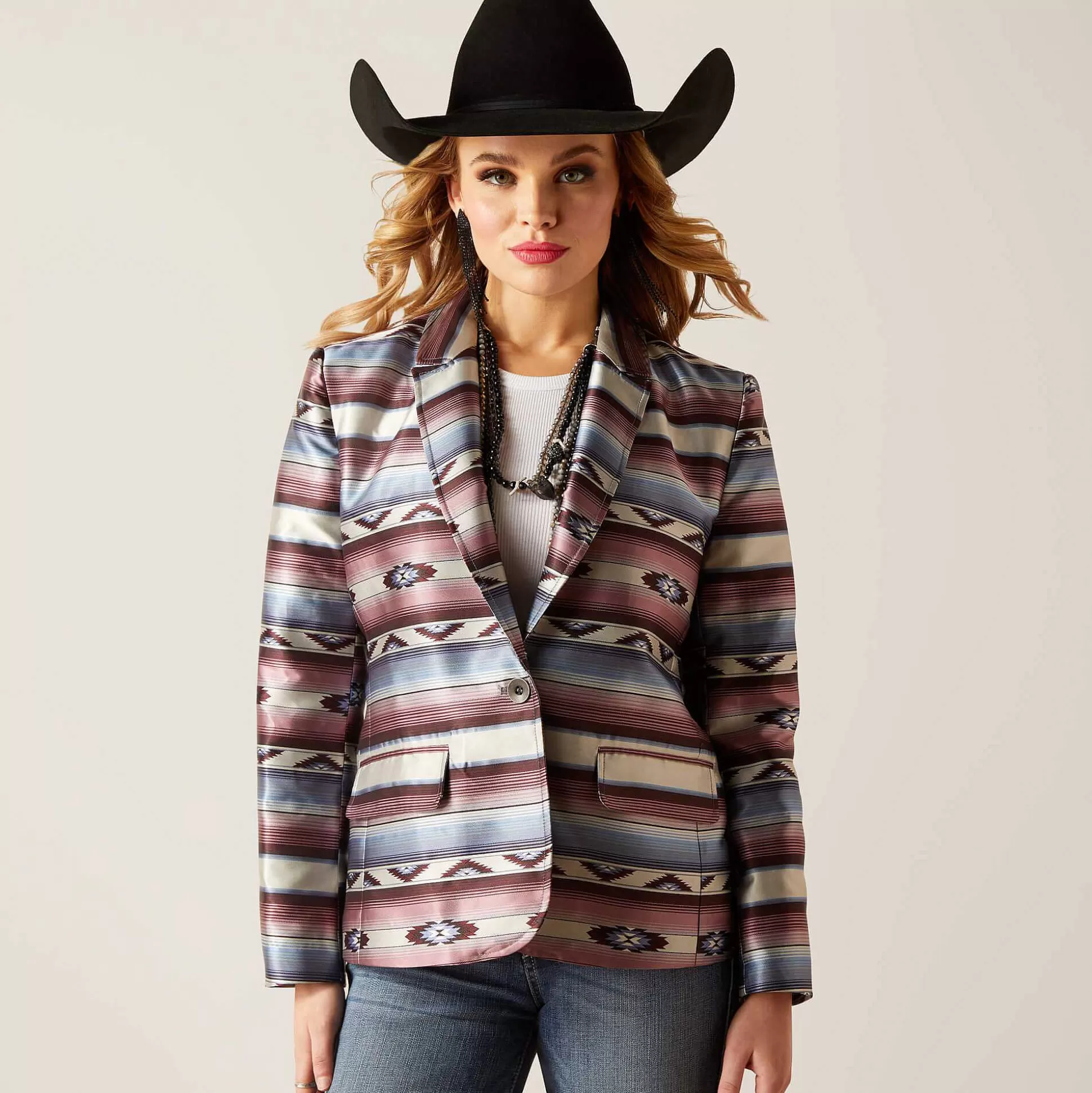 ariat Jackets & Vests*Serape Blazer Coat