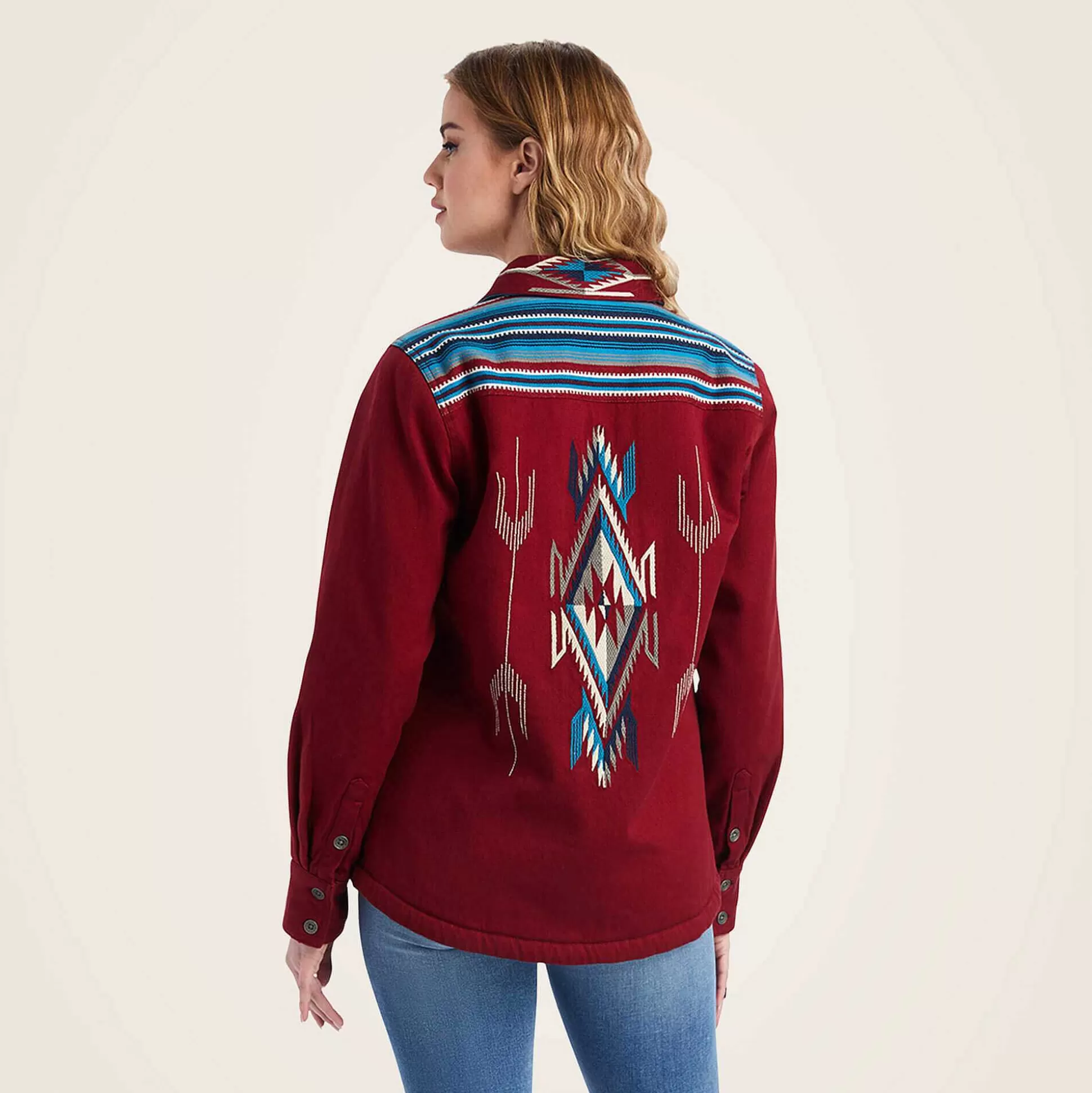 ariat Jackets & Vests*Shacket Chimayo Shirt Jacket