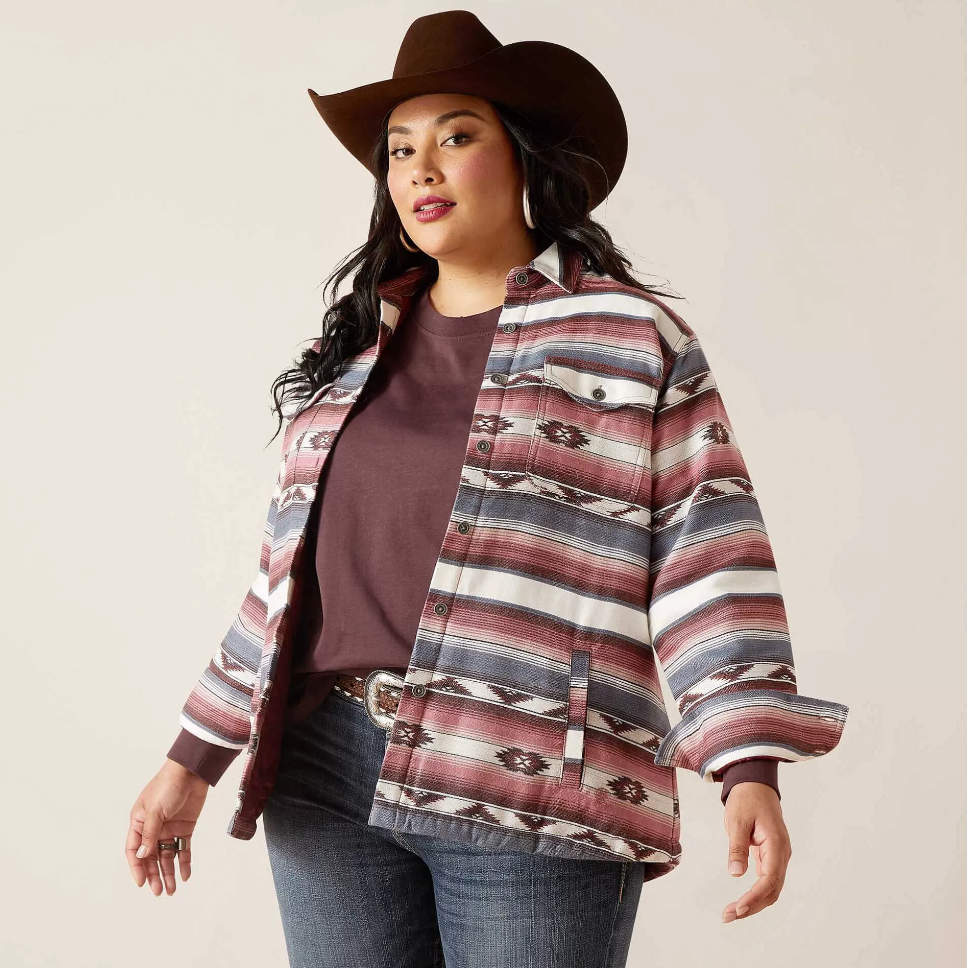 ariat Jackets & Vests*Shacket Shirt Jacket