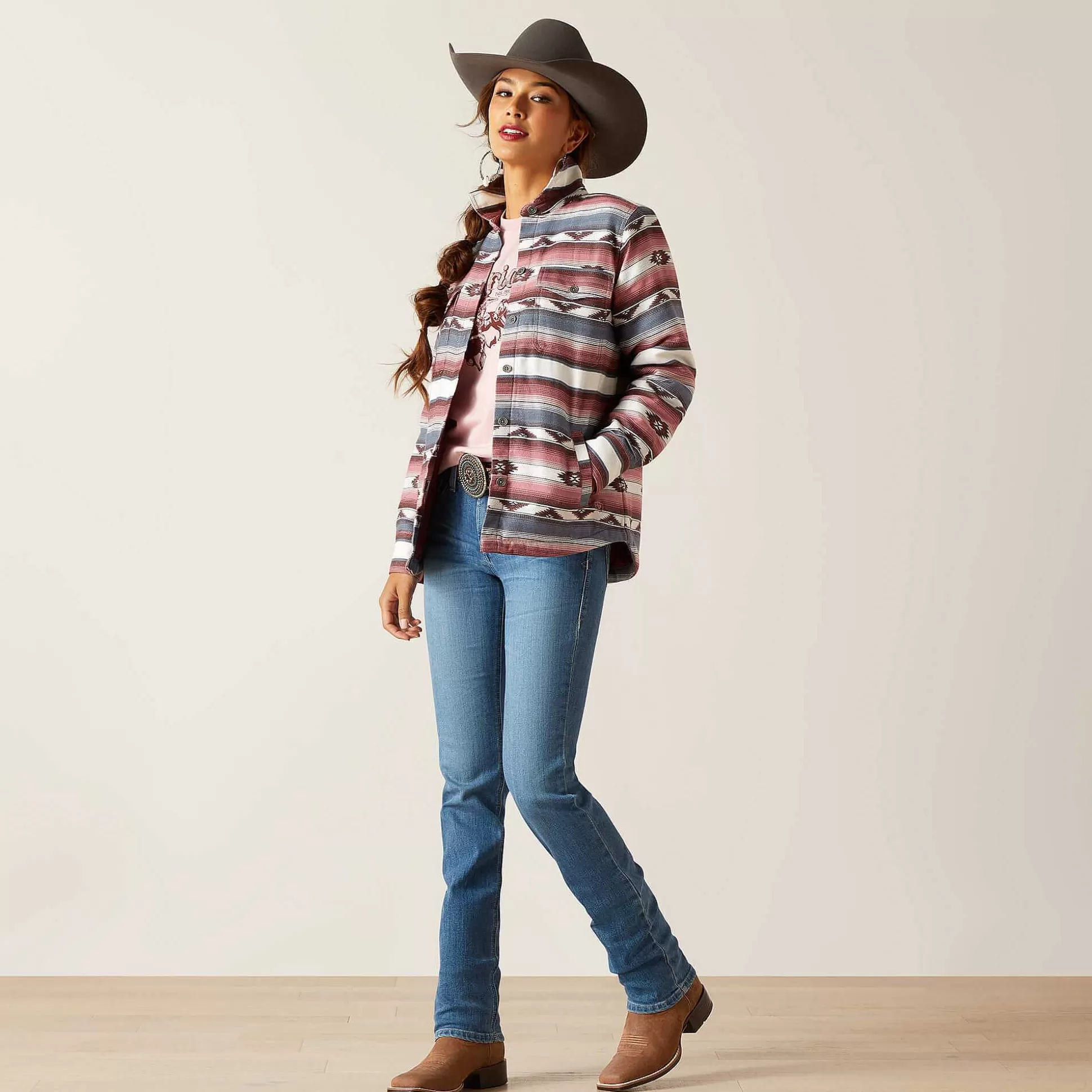 ariat Jackets & Vests*Shacket Shirt Jacket