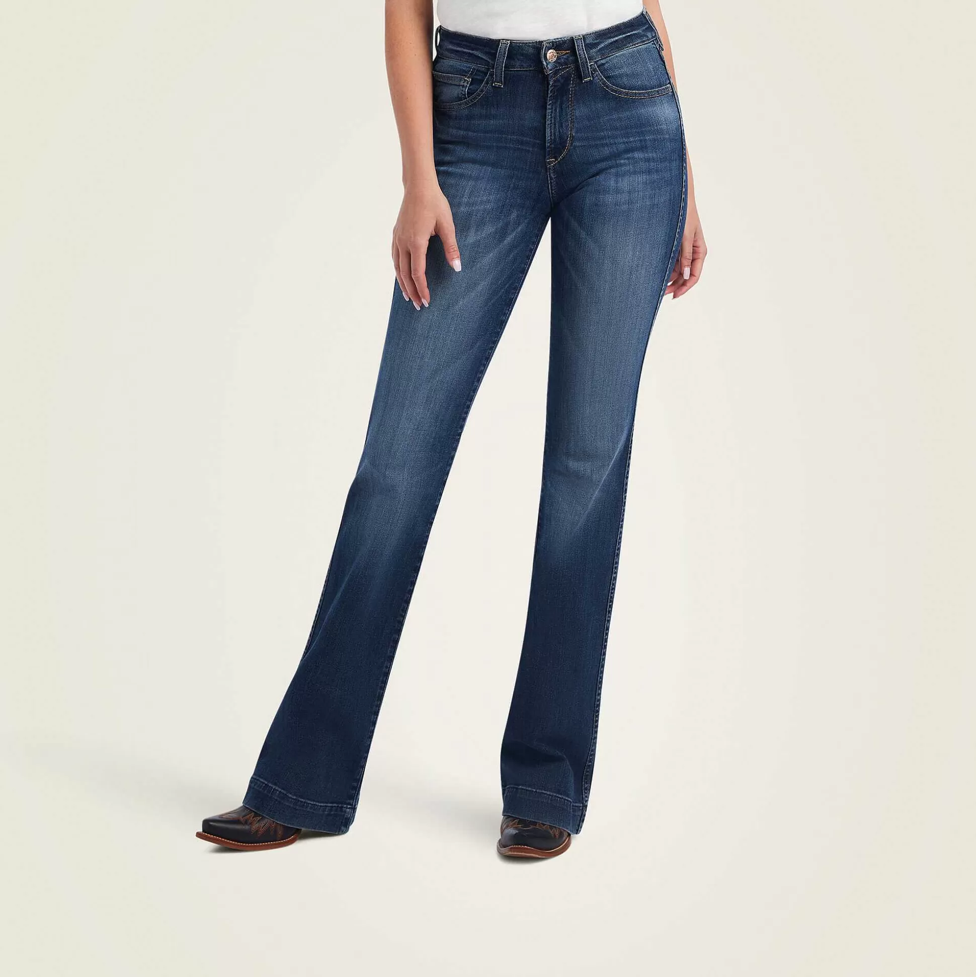 ariat Denim*Slim Trouser Mckenna Wide Leg Jean