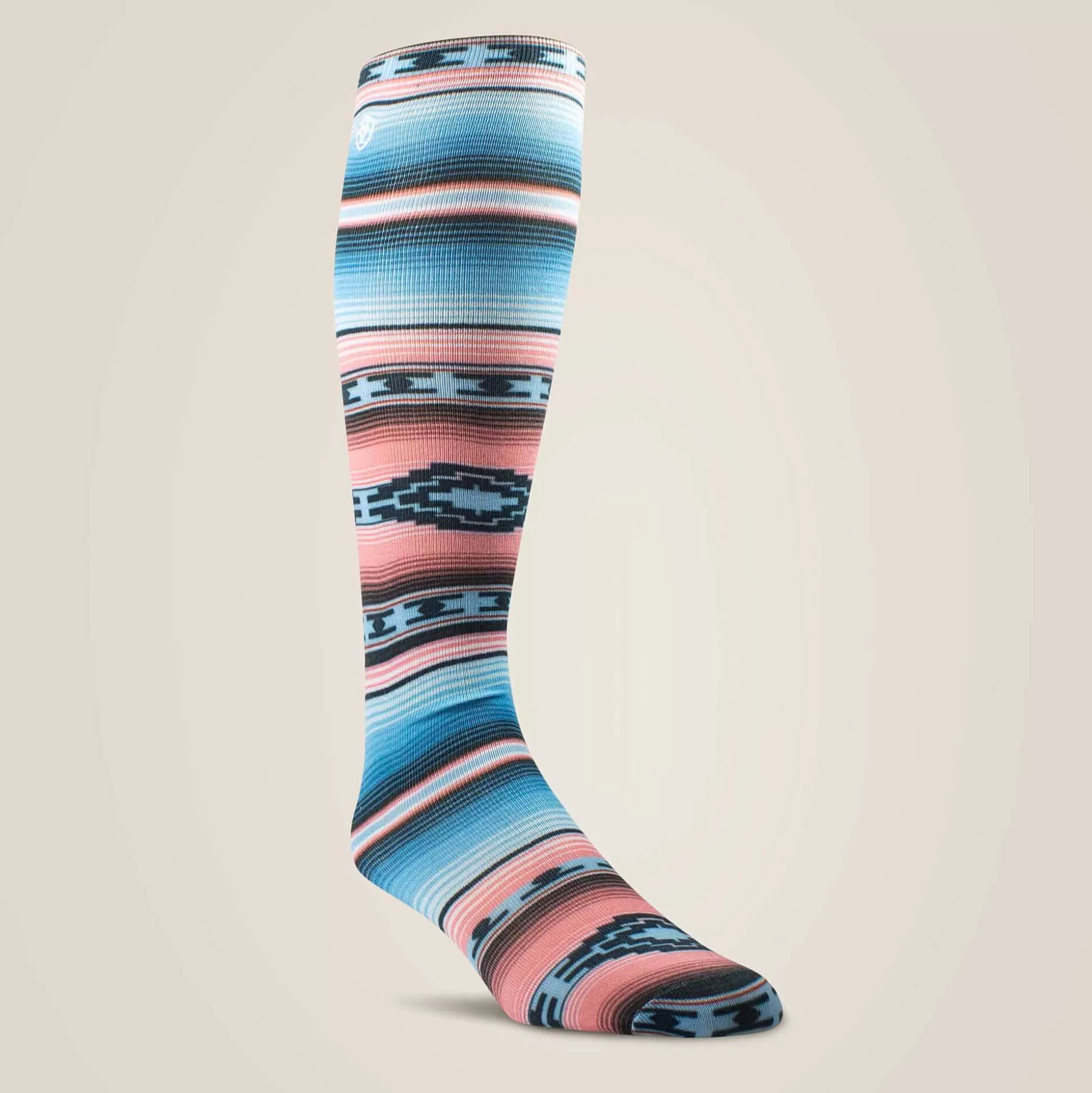 ariat Socks*Southwest Flow Knee High Sock 2 Pair Multi Color Pack