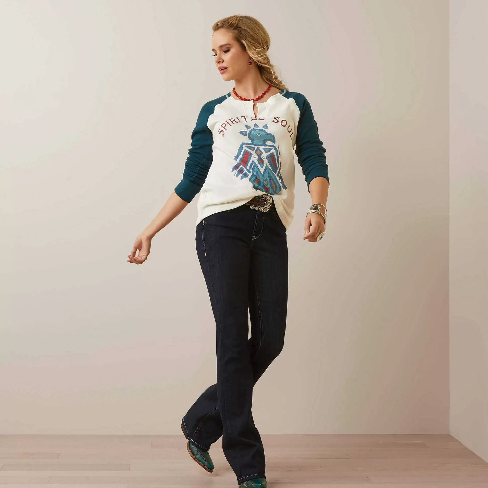 ariat T-Shirts & Tops*Spirited Soul Top