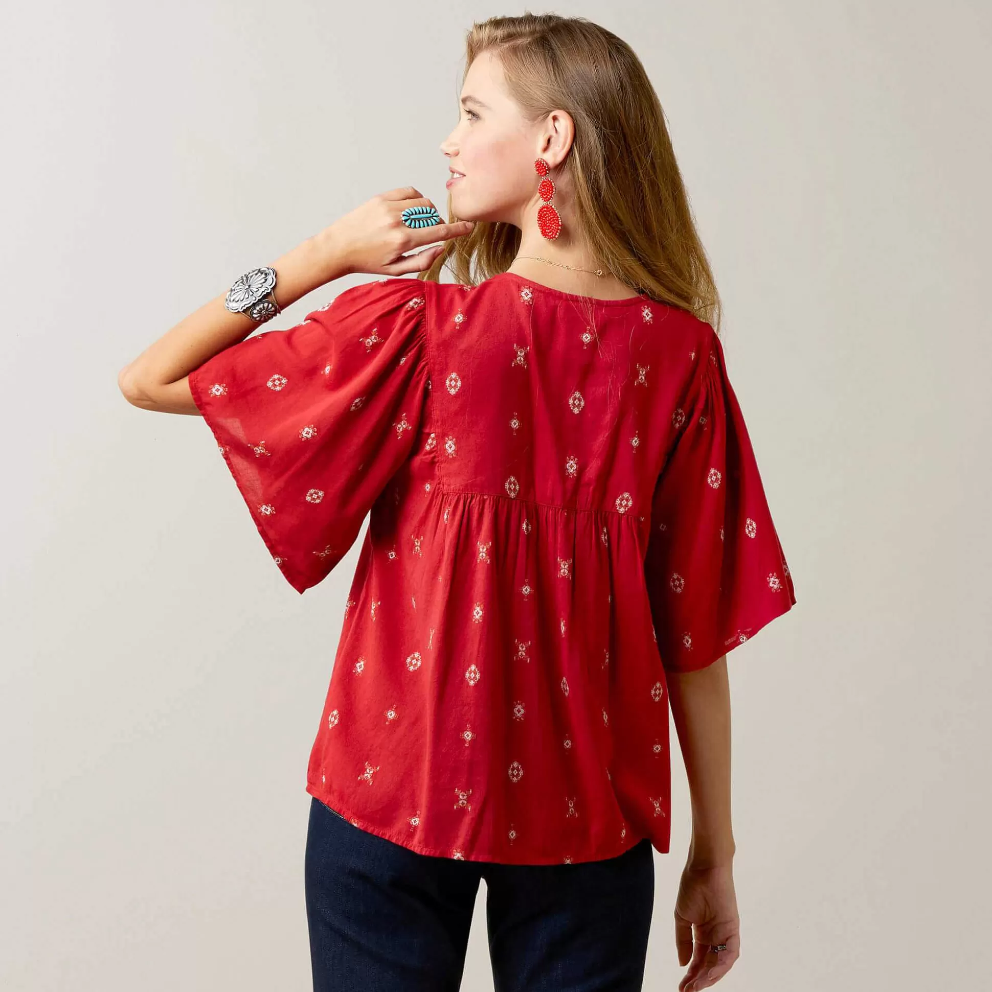 ariat T-Shirts & Tops*Star-Spangled Tunic