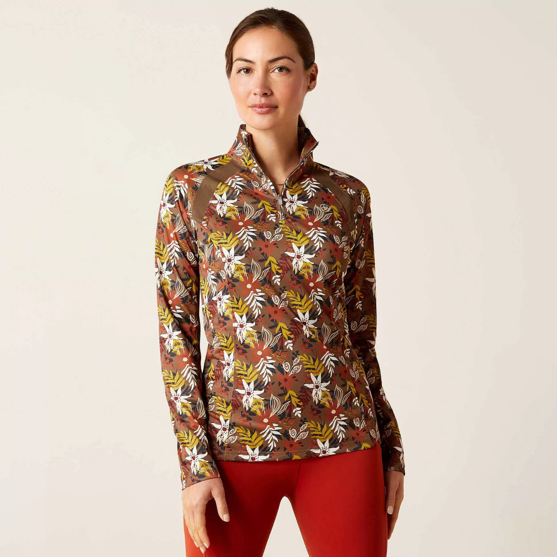 ariat T-Shirts & Tops*Sunstopper 2.0 1/4 Zip Baselayer