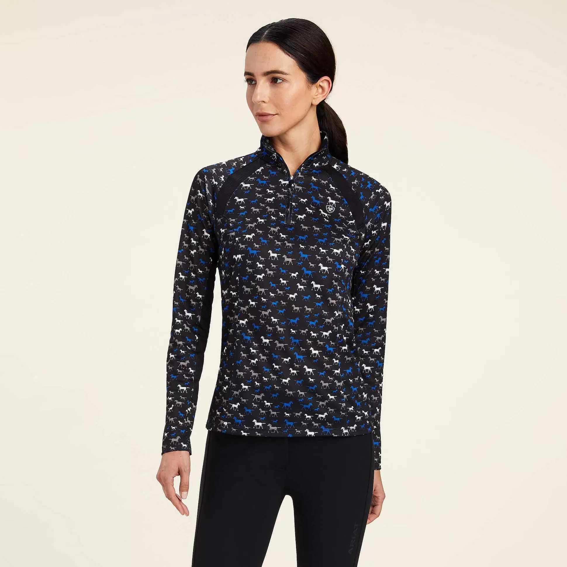 ariat T-Shirts & Tops*Sunstopper 2.0 1/4 Zip Baselayer