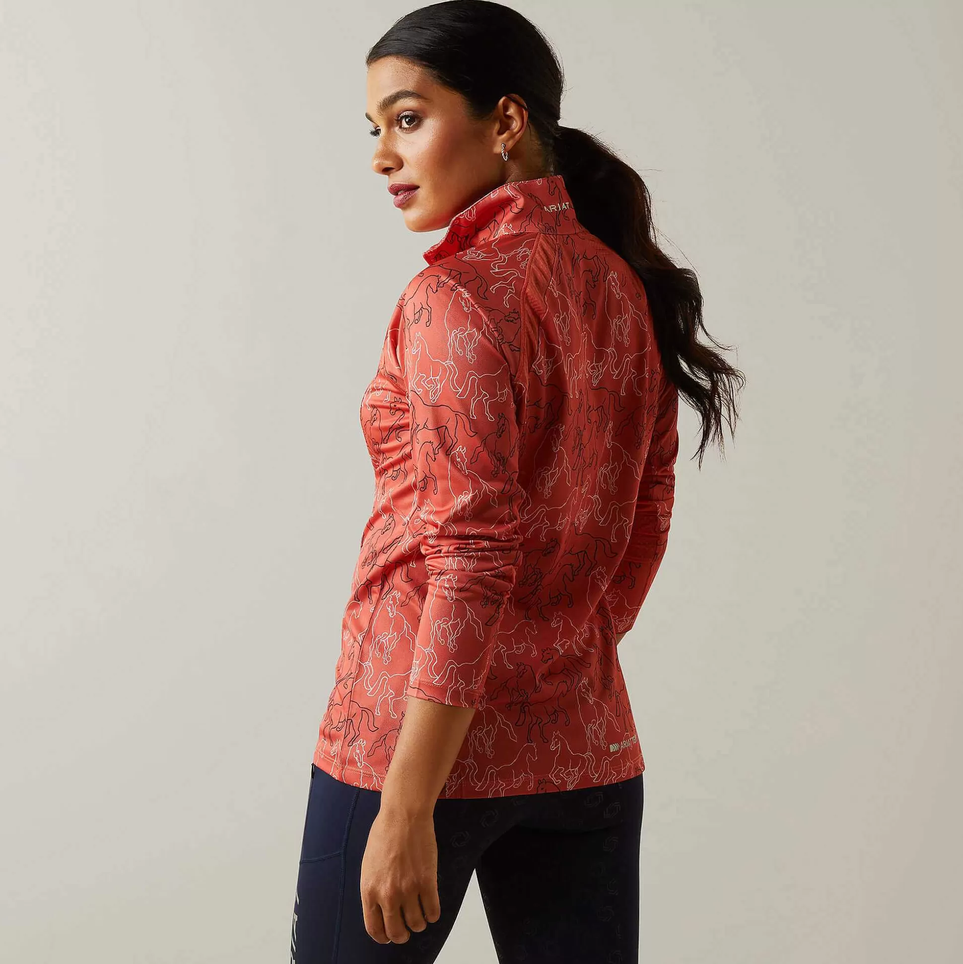 ariat T-Shirts & Tops*Sunstopper 2.0 1/4 Zip Baselayer