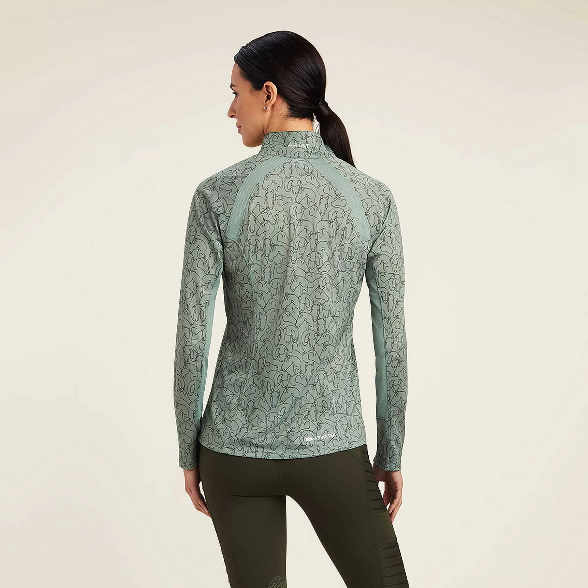 ariat T-Shirts & Tops*Sunstopper 2.0 1/4 Zip Baselayer