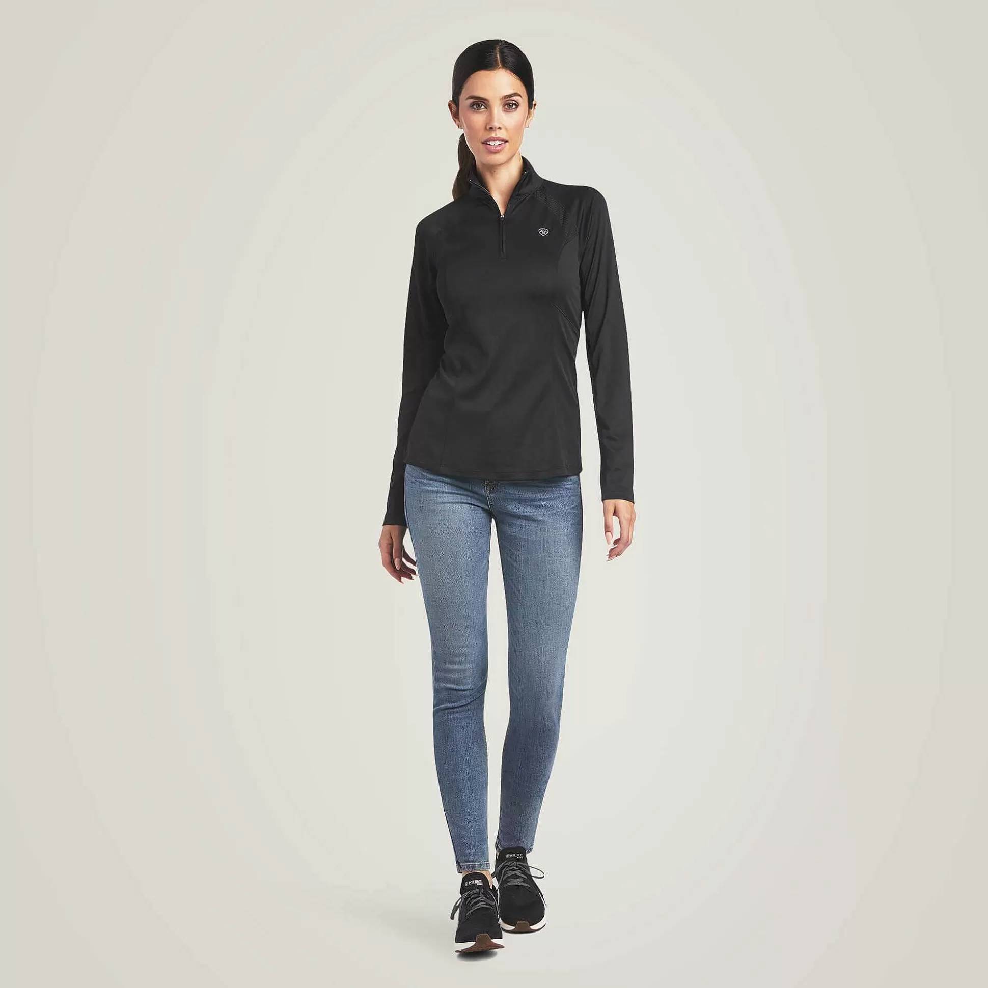 ariat T-Shirts & Tops*Sunstopper 2.0 1/4 Zip Baselayer