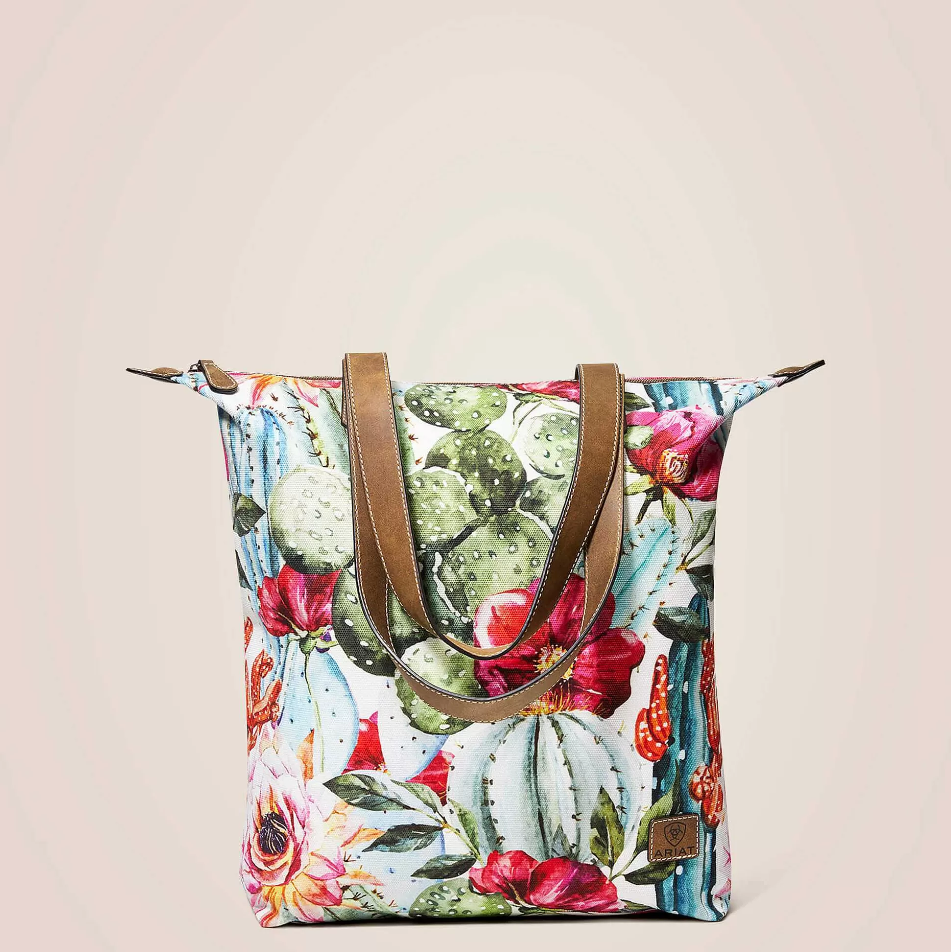 ariat Bags & Wallets*Tall Tote Cactus Floral