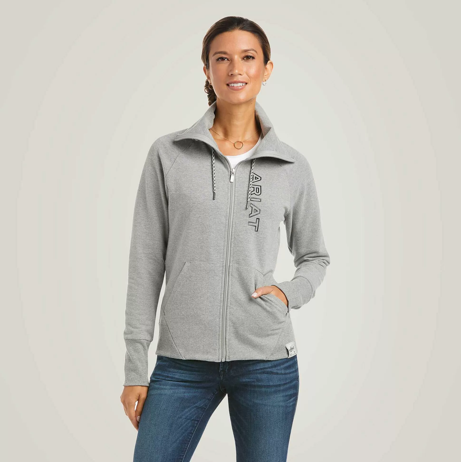 ariat Sweatshirts & Hoodies*Team Logo Full Zip Sweatshirt