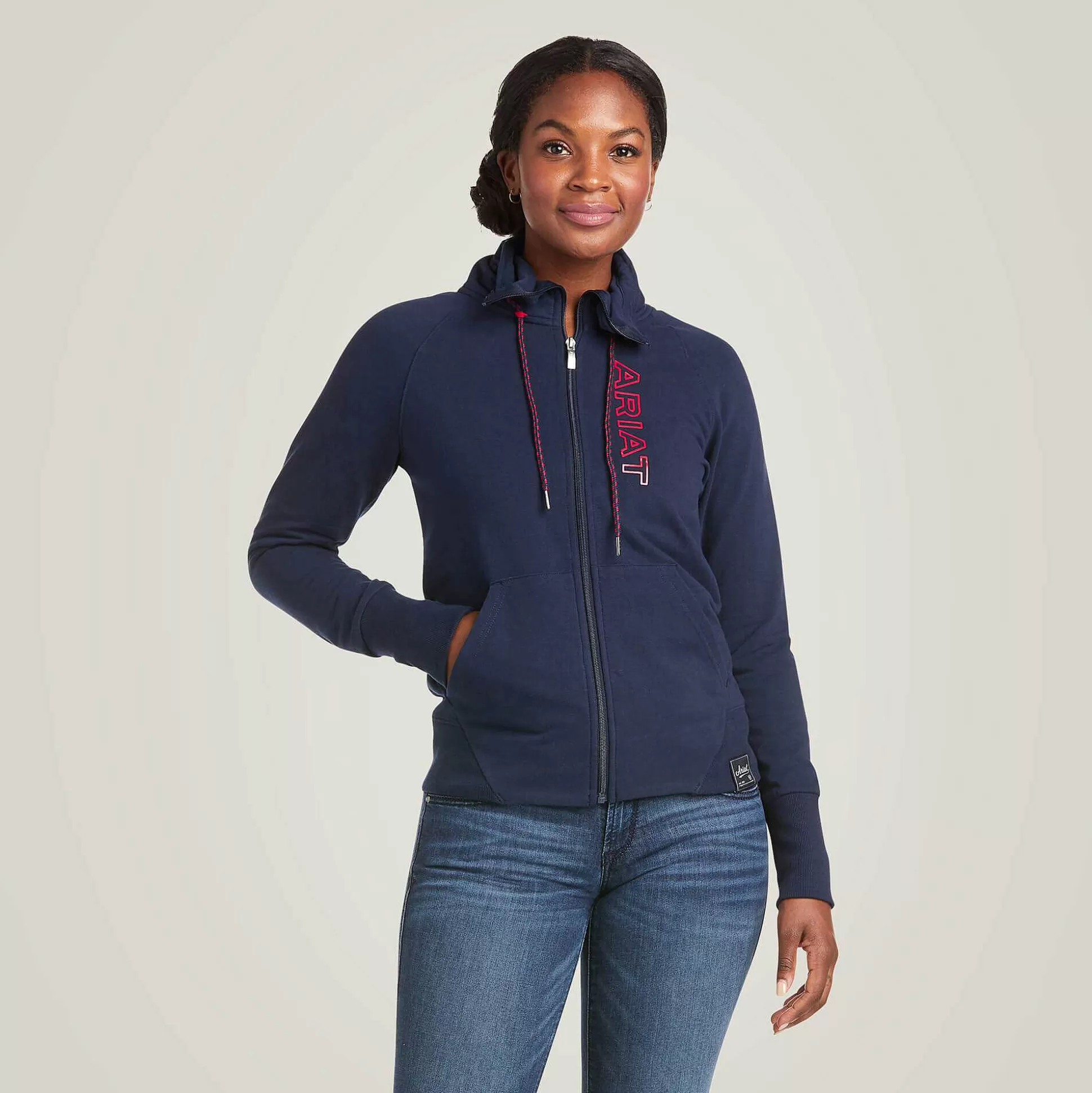 ariat Sweatshirts & Hoodies*Team Logo Full Zip Sweatshirt