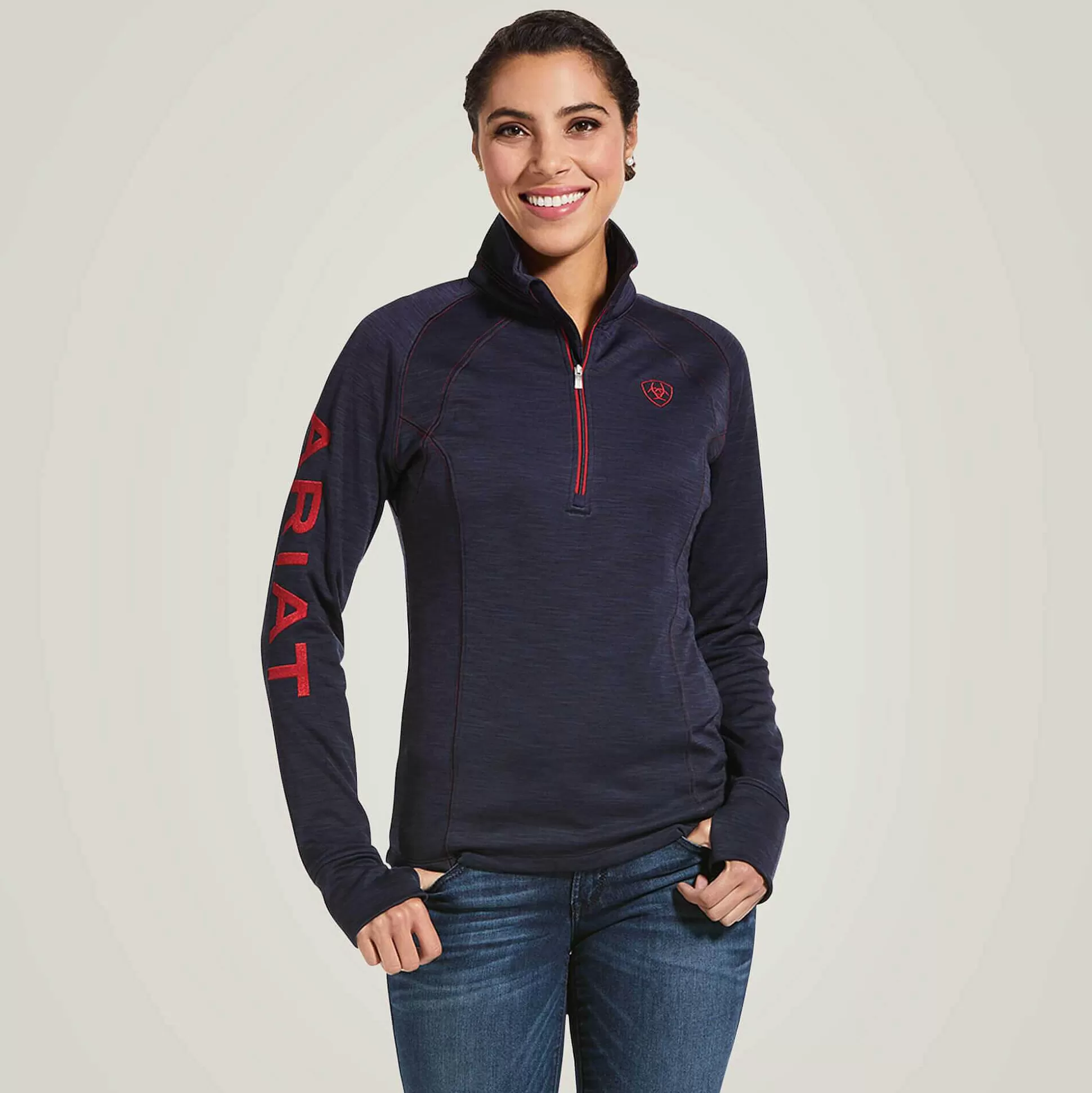 ariat Sweatshirts & Hoodies*Tek Team 1/2 Zip Sweatshirt