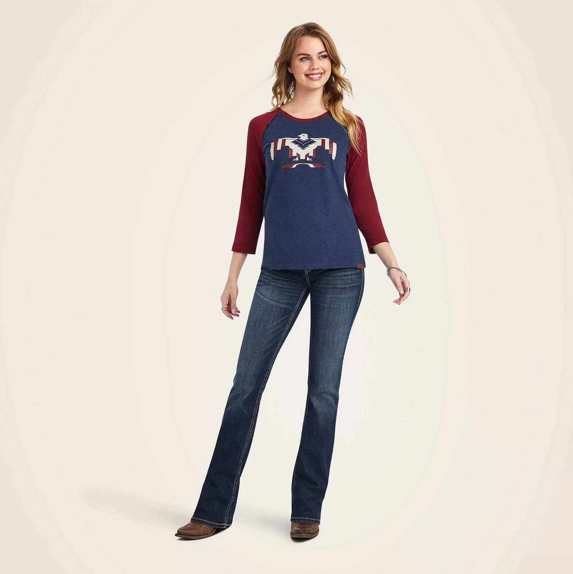 ariat T-Shirts & Tops*Thunderbird Chimayo