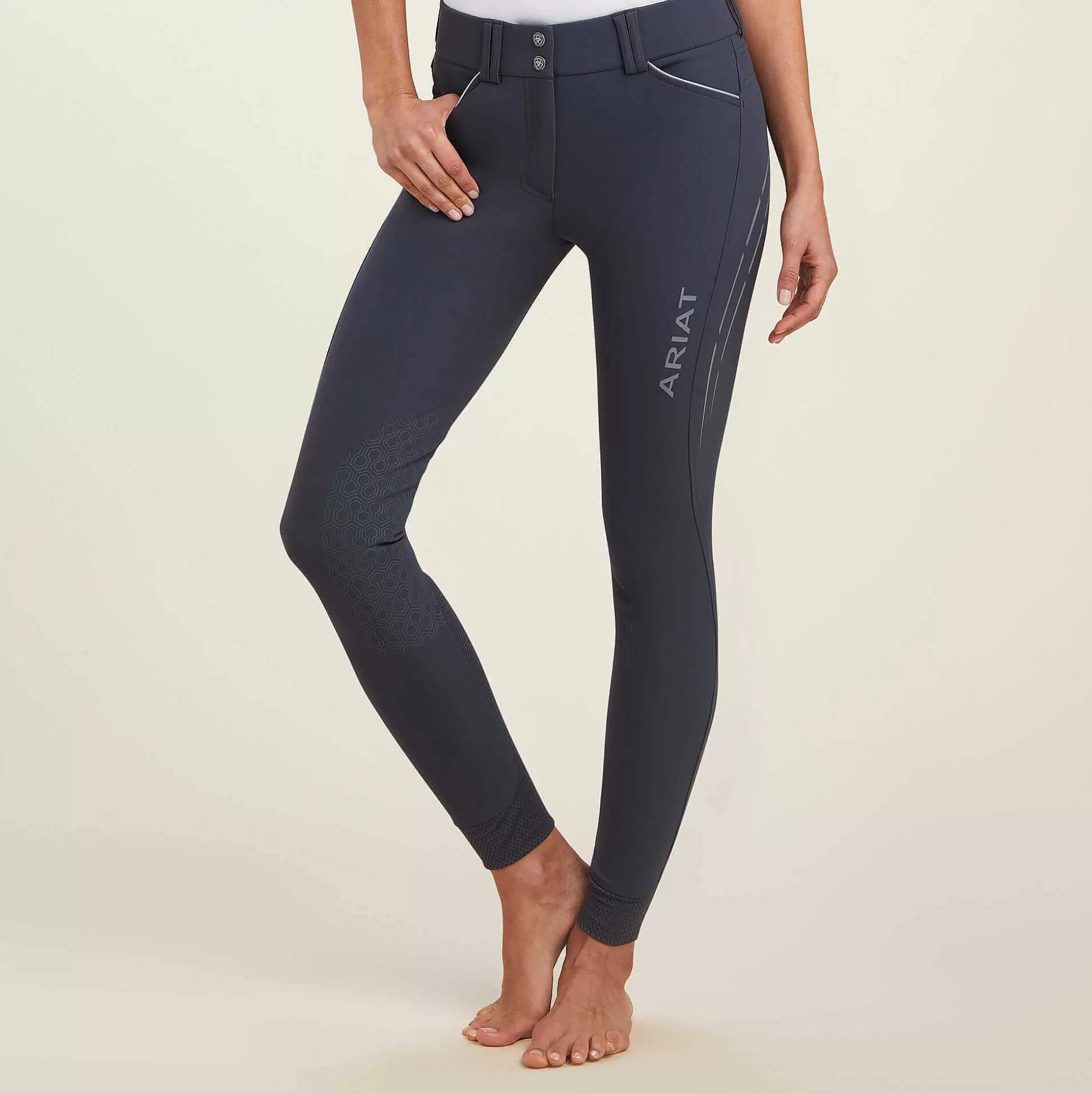 ariat English Riding*Tri Factor Lumina Grip Knee Patch Breech