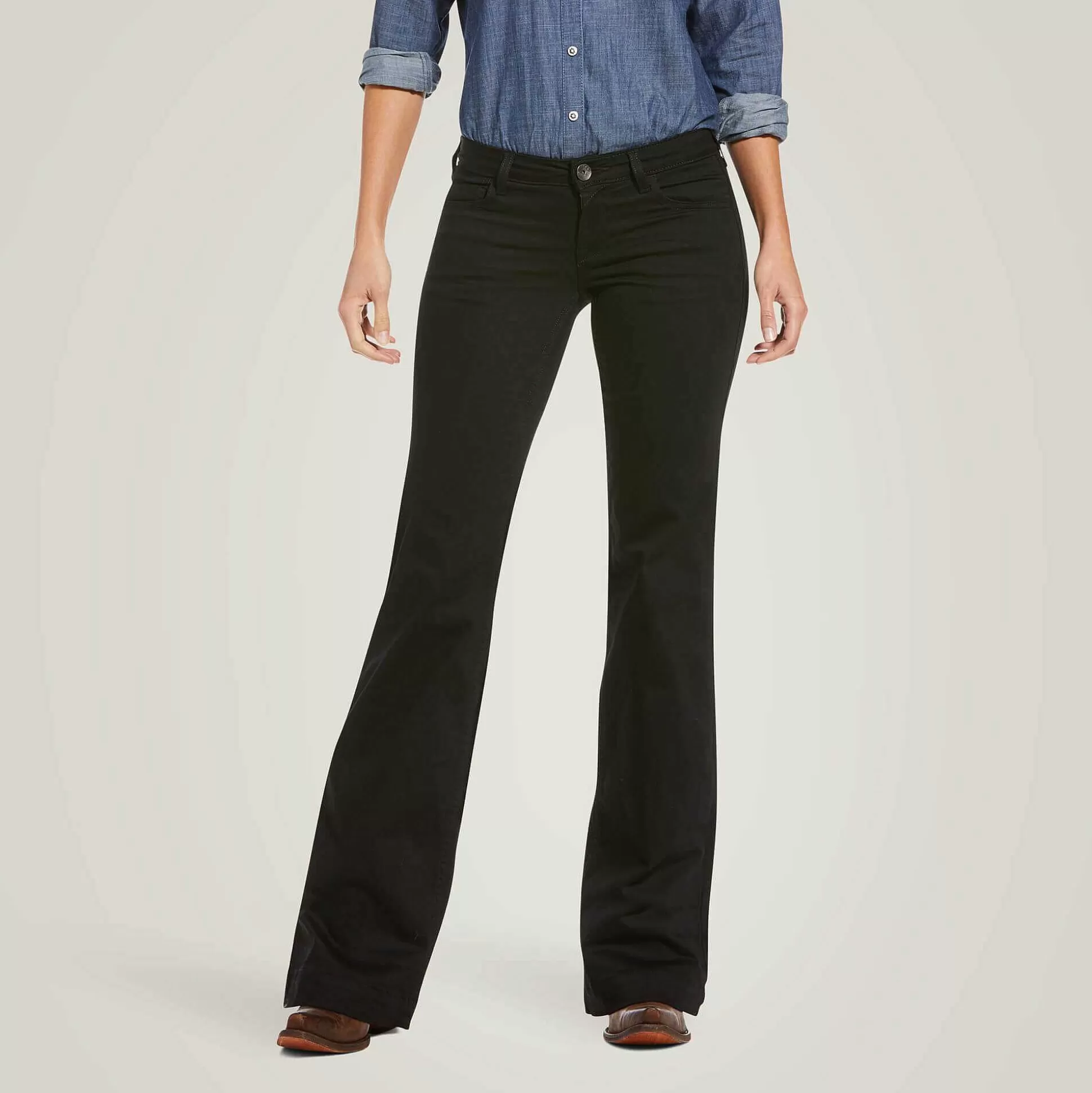 ariat Denim*Trouser Mid Rise Forever Wide Leg Pant