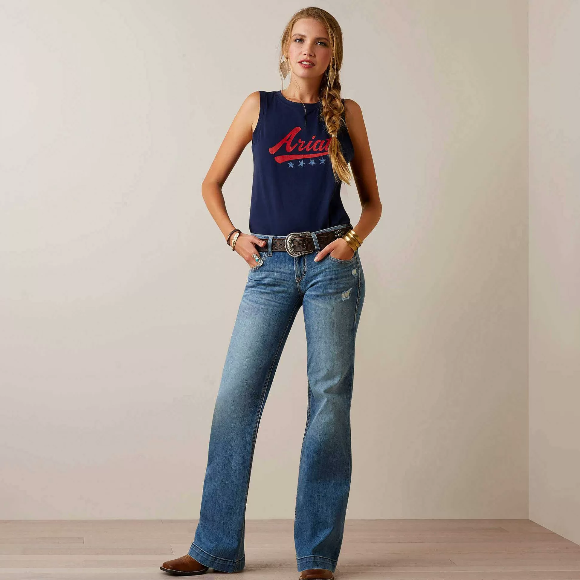 ariat Denim*Trouser Mid Rise Jacqueline Jean