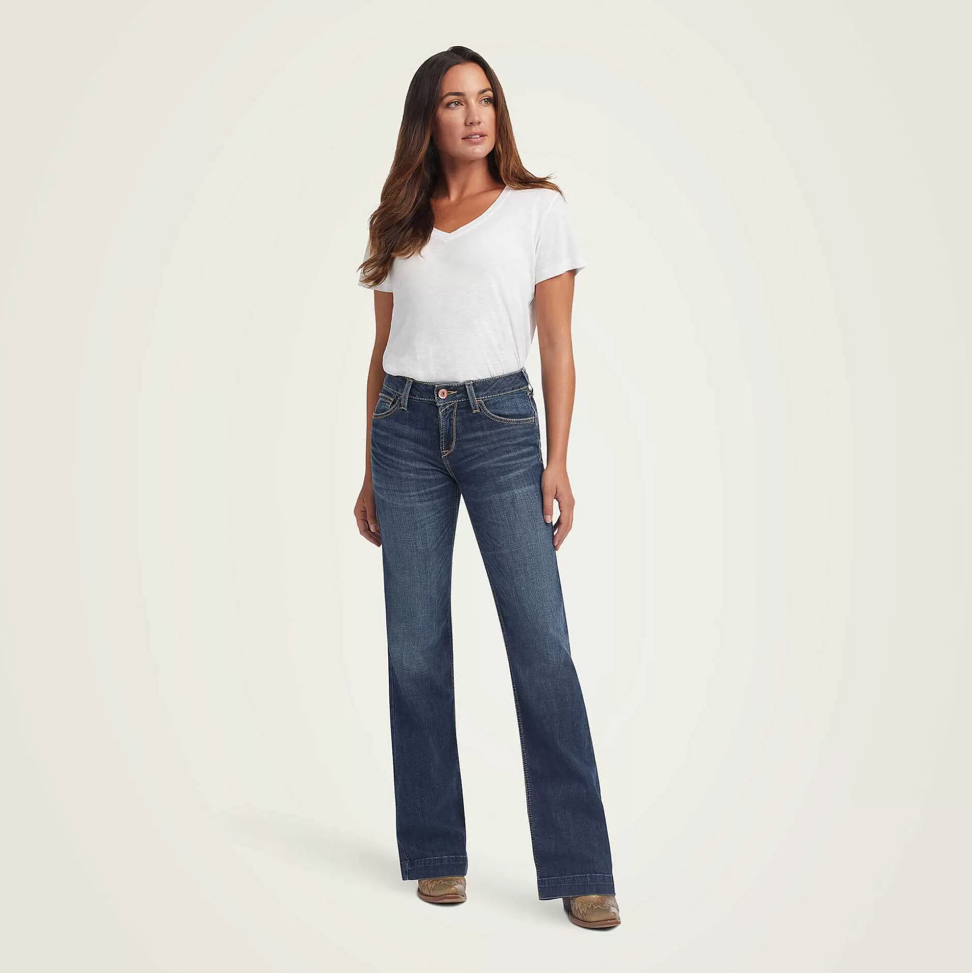ariat Denim*Trouser Perfect Rise Maggie Wide Leg Jean