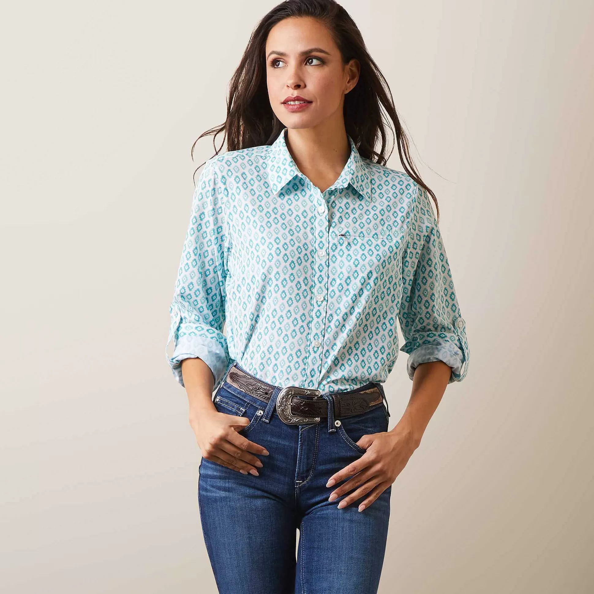 ariat T-Shirts & Tops*Venttek Stretch Shirt