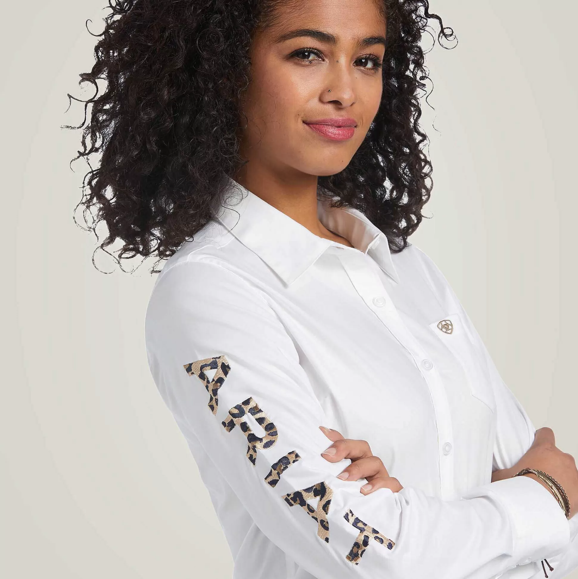 ariat T-Shirts & Tops*Wrinkle Resist Team Kirby Stretch Shirt